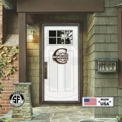 Speed Fabrication Monograms Personalized Metal Monogram Sign. Wedding Gift. Family Name Sign. Outdoor Name Sign. Last Name Sign. Metal Sign. Front Door.