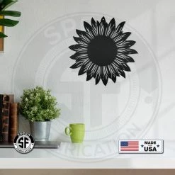 Speed Fabrication Sunflower Metal Sign Home Decor & Gifts