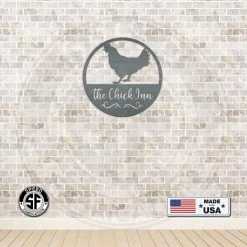 Speed Fabrication Chicken Coop Sign - Poultry Sign Farm Metal Signs