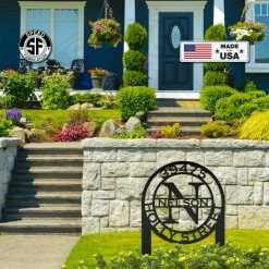 Speed Fabrication Round Custom Yard Stake