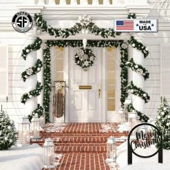 Speed Fabrication Assorted Christmas/Winter Holiday Metal Yard Stakes