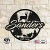 Speed Fabrication Most Popular Custom Hunting Scene Sign