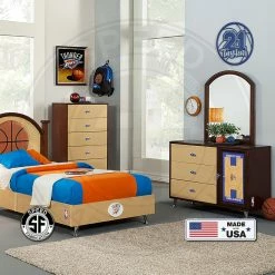 Speed Fabrication Personalized Basketball Name And Number Metal Sign - Athlete Gift - Home Decor