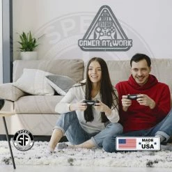 Speed Fabrication Baby & Kids Metal Wall Signs Do Not Disturb Gamer At Work Metal Sign