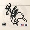 Speed Fabrication Hunting & Fishing Metal Signs Buck Fish Duck Metal Outdoor Sign