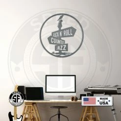 Speed Fabrication Music Genre Road Sign Board Metal Sign Man Cave Wall Decor