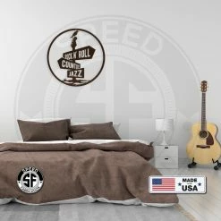 Speed Fabrication Music Genre Road Sign Board Metal Sign Man Cave Wall Decor