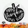 Speed Fabrication Fall Metal Sign Pumpkin Spice Season