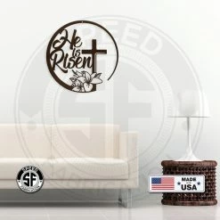 Speed Fabrication Religious Metal Signs Christian Easter Sign