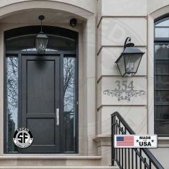 Speed Fabrication Personalized Decorative House Number Metal Sign