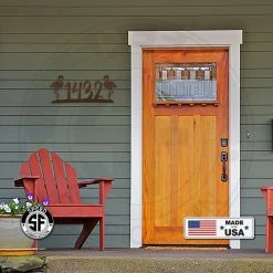Speed Fabrication Flamingo Address House Numbers - Beach House Address Numbers