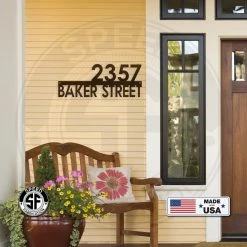 Speed Fabrication Personalized Address Metal Sign