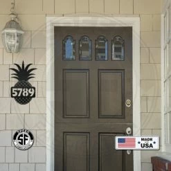 Speed Fabrication Most Popular Custom Metal House Number - Heavy Duty - Beach House Address Numbers