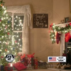 Speed Fabrication Jingle All The Way Christmas Metal Sign