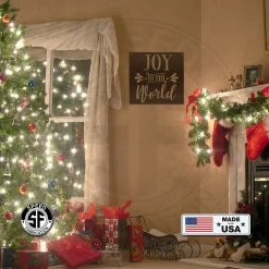 Speed Fabrication Christmas Metal Signs Joy To The World Christmas Metal Sign