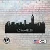 Speed Fabrication Los Angeles Skyline Metal Sign City Skyline