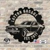 Speed Fabrication Metal Muscle Car Sign Most Popular