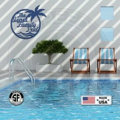 Speed Fabrication Custom Metal Palm Tree Sign Most Popular