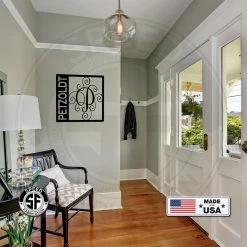 Speed Fabrication Personalized Metal Monogram Sign. Wedding Gift. Family Name Sign. Outdoor Name Sign. Anniversary. Last Name Sign. Metal Sign. Front Door.