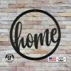 Speed Fabrication Round Home Metal Sign - Indoor Outdoor Sign