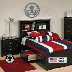 Speed Fabrication Personalized Soccer Metal Sign Sports Wall Art