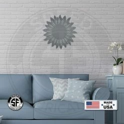 Speed Fabrication Sunflower Metal Sign Home Decor & Gifts