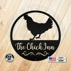 Speed Fabrication Custom Chicken Coop Sign - Your Own Wording Business/Hobby Signs