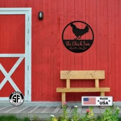 Speed Fabrication Chicken Coop Sign - Poultry Sign Farm Metal Signs