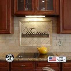 Speed Fabrication Home Decor & Gifts Last Name Custom Metal Monogram Sign