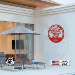 Speed Fabrication Round Family Pool Waves With Year Established Home Decor & Gifts