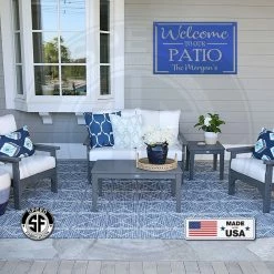 Speed Fabrication Welcome To Our Patio Sign