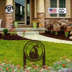 Speed Fabrication Custom Fox Address Sign