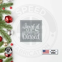 Speed Fabrication Assorted Candy Cane Themed Christmas/Holiday Metal Ornaments