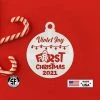Speed Fabrication Personalized Baby's 1st Christmas Metal Ornament