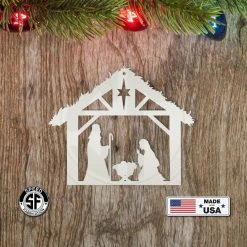 Speed Fabrication Assorted Christian Themed Metal Christmas/Holiday Ornaments