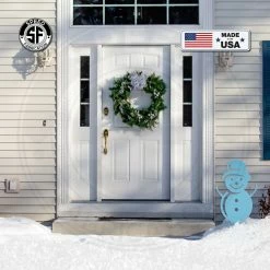 Speed Fabrication Christmas Metal Signs Assorted Winter Snowman Christmas/Holiday Yard Stakes