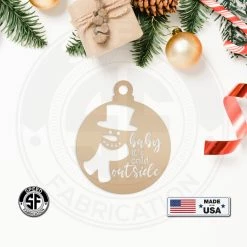 Speed Fabrication Assorted Snowman Christmas/Holiday Ornaments