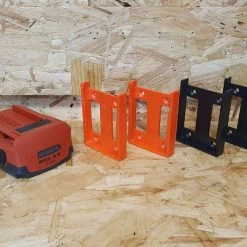 Speed Fabrication Tool Organization Stealth Mounts Hilti B22 Battery Mounts