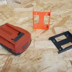Speed Fabrication Tool Organization Stealth Mounts Hilti B22 Battery Mounts
