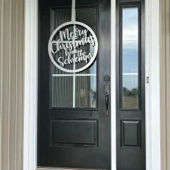 Speed Fabrication Personalized Merry Christmas Metal Sign Christmas Metal Signs