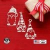 Speed Fabrication Assorted Gnomes Metal Christmas/Holiday Ornaments