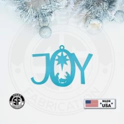 Speed Fabrication Assorted Christian Themed Metal Christmas/Holiday Ornaments