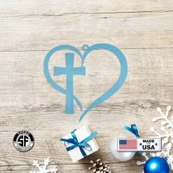 Speed Fabrication Assorted Heart Metal Christmas/Holiday Ornaments