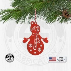 Speed Fabrication Assorted Snowman Christmas/Holiday Ornaments
