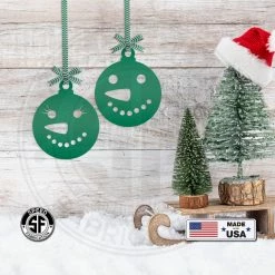 Speed Fabrication Assorted Snowman Christmas/Holiday Ornaments