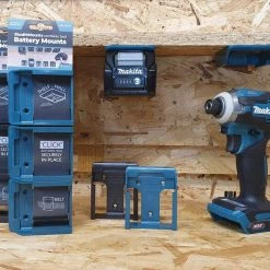 Speed Fabrication Tool Organization Stealth Mounts Makita 40v XGT Battery Mounts