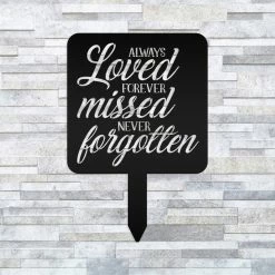 Speed Fabrication 9.5"x14" Custom Metal Yard Stakes