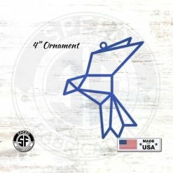 Speed Fabrication Geometric Art Bird Minimalist Wall Decor