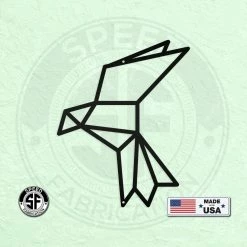 Speed Fabrication Geometric Art Bird Minimalist Wall Decor