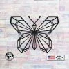 Speed Fabrication Animal Metal Signs Geometric Art Butterfly Minimalist Wall Decor